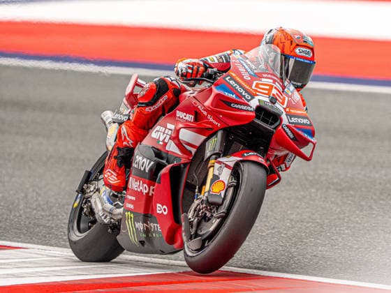 IPA88666454 - Marc Marquez (Ducati Lenovo Team) during Free Practice for the Austrian MotoGP Grand Prix at the Red Bull Ring racetrack in Spielberg, Austria, on September 18, 2026.  Copyright: xMatteoxAverna IPAxSportx xx IPA88666454