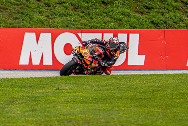 MOTORSPORTS - MotoGP - Austrian Grand Prix Photo by IPA ABACAPRESS.COM88666473 - Enea Bastianini (Red Bull KTM Tech3) during Free Practice for the Austrian MotoGP Grand Prix at the Red Bull Ring racetrack in Spielberg, Austria, on September 18, 2026. Austria Austria  Copyright: xIPAxSport ABACAx
