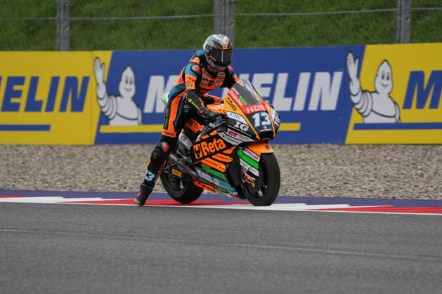 MOTORSPORTS - MotoGP - Austrian Grand Prix Photo by IPA ABACAPRESS.COM88666460 - Celestino Vietti (Folladore SpeedRS Team) during Free Practice for the Austrian MotoGP Grand Prix at the Red Bull Ring racetrack in Spielberg, Austria, on September 18, 2026. Austria Austria  Copyright: xIPAxSport ABACAx