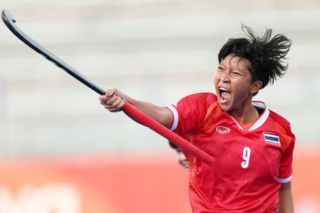 KOMOLWIT Arucha (THA), SEPTEMBER 18, 2026 - Hockey : Women s Preliminary Round Group B match between Thailand 2-0 Singapore at Gifu Prefectural Green Stadium during the Asian Games Aichi-Nagoya 2026 in Gifu, Japan.  aflo_348960399 KenichiroxOganex
