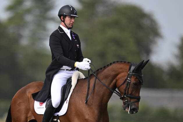 RECORD DATE NOT STATED 18th September 2026; Blenheim Palace, Woodstock, Oxfordshire, England; Blenheim Palace International Horse Trials, Day 2; Speedwell ridden by Jesse Campbell of New Zealand during the dressage SimonxWest