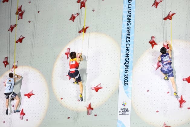 Climbing, speed climbing, World Cup in Chongqing