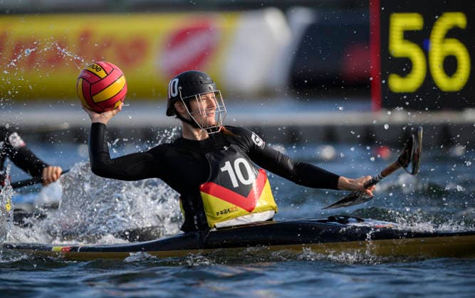 GRUENEWALD, KATHARIN GER Women s Germany vs. Italy Match, September 18, 2026; Canoe Polo World Championship, September 15–20, 2026, at the Duisburg Regatta Course, Germany