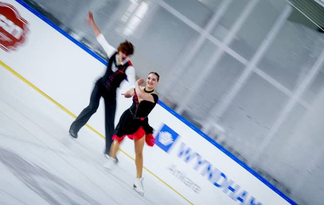 ISU Figure skating, Eiskunstlauf Junior Grand Prix Ankara 2026 ANKARA, TURKIYE - SEPTEMBER 18: The International Skating Union (ISU) Figure Skating Junior Grand Prix 2026, organized in cooperation with the ISU and the Turkish Ice Skating Federation, continues at the Cayyolu Ice Sports Hall in Ankara, Turkiye on September 18, 2026. Ercin Erturk Anadolu Ankara Turkey. Editorial use only. Please get in touch for any other usage.  Copyright: x2026xAnadoluxErcinxErturkx