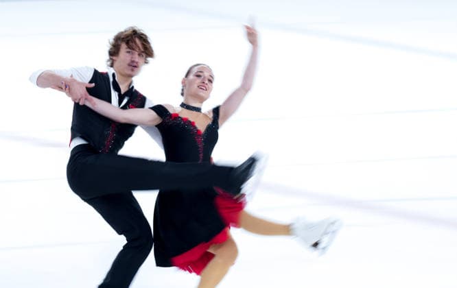 ISU Figure skating, Eiskunstlauf Junior Grand Prix Ankara 2026 ANKARA, TURKIYE - SEPTEMBER 18: The International Skating Union (ISU) Figure Skating Junior Grand Prix 2026, organized in cooperation with the ISU and the Turkish Ice Skating Federation, continues at the Cayyolu Ice Sports Hall in Ankara, Turkiye on September 18, 2026. Ercin Erturk Anadolu Ankara Turkey. Editorial use only. Please get in touch for any other usage.  Copyright: x2026xAnadoluxErcinxErturkx