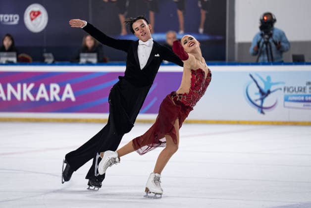 ISU Figure skating, Eiskunstlauf Junior Grand Prix Ankara 2026 ANKARA, TURKIYE - SEPTEMBER 18: The International Skating Union (ISU) Figure Skating Junior Grand Prix 2026, organized in cooperation with the ISU and the Turkish Ice Skating Federation, continues at the Cayyolu Ice Sports Hall in Ankara, Turkiye on September 18, 2026. Betul Abali Anadolu Ankara Turkey. Editorial use only. Please get in touch for any other usage.  Copyright: x2026xAnadoluxBetulxAbalix