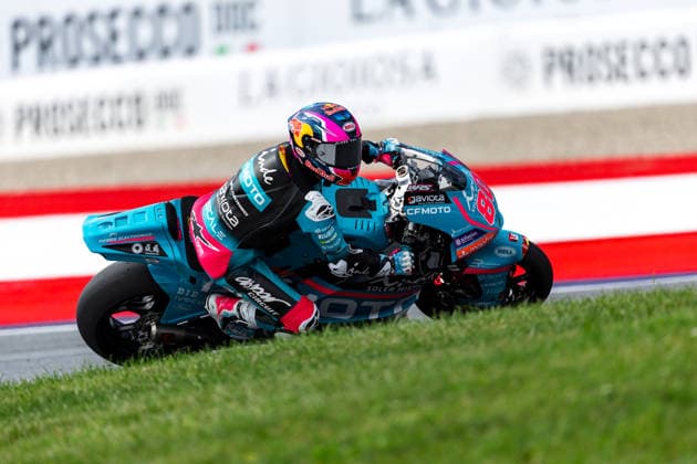 MOTORSPORTS - MotoGP, GP of Austria 2026 SPIELBERG,AUSTRIA,18.SEP.26 - MOTORSPORTS - Moto2, Grand Prix of Austria, Red Bull Ring, practice. Image shows David Alonso (COL CFMOTO Inde Aspar Team).  GEPAxpictures xMaticxKlansek