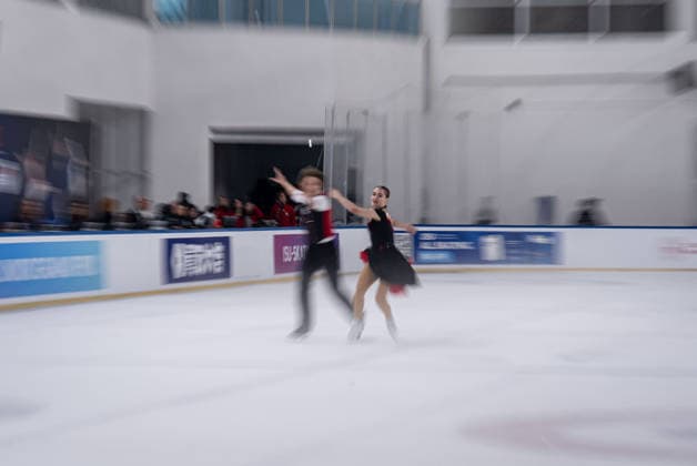 ISU Figure skating, Eiskunstlauf Junior Grand Prix Ankara 2026 ANKARA, TURKIYE - SEPTEMBER 18: The International Skating Union (ISU) Figure Skating Junior Grand Prix 2026, organized in cooperation with the ISU and the Turkish Ice Skating Federation, continues at the Cayyolu Ice Sports Hall in Ankara, Turkiye on September 18, 2026. Betul Abali Anadolu Ankara Turkey. Editorial use only. Please get in touch for any other usage.  Copyright: x2026xAnadoluxBetulxAbalix