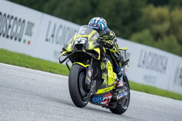 SPIELBERG, AUSTRIA - SEPTEMBER 18: Raul Fernandez aus Spanien fährt für das Trackhouse MotoGP Team während des MotoGP Austrian Grand Prix 2026 - PracticeFrancesco Bagnaia aus Italien fährt für das Ducati Lenovo Teamam RED BULL RING am September 18, 2026 in Spielberg, AUSTRIA, STYRIA. SPIELBERG, AUSTRIA - SEPTEMBER 18: Raul Fernandez of Spain rides for the Trackhouse MotoGP Team during the MotoGP Austrian Grand Prix 2026 - Practice at the RED BULL RING on September 18, 2026 in Spielberg, AUSTRIA, STYRIA. Copyright: xIBEX.agencyx xKlausxPressbergerx