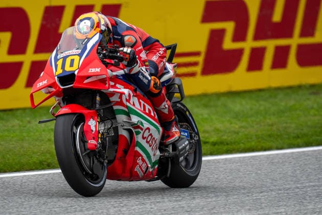 SPIELBERG, AUSTRIA - SEPTEMBER 18: Luca Marini aus Italien fährt für das Honda HRC Castrol Team während des MotoGP Austrian Grand Prix 2026 - PracticeFrancesco Bagnaia aus Italien fährt für das Ducati Lenovo Teamam RED BULL RING am September 18, 2026 in Spielberg, AUSTRIA, STYRIA. SPIELBERG, AUSTRIA - SEPTEMBER 18: Luca Marini of Italy rides for the Honda HRC Castrol Team during the MotoGP Austrian Grand Prix 2026 - Practice at the RED BULL RING on September 18, 2026 in Spielberg, AUSTRIA, STYRIA. Copyright: xIBEX.agencyx xKlausxPressbergerx
