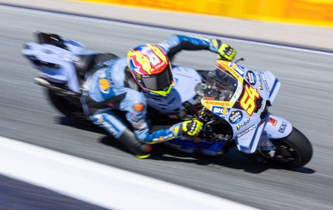 MOTORSPORTS - MotoGP, GP of Austria 2026 SPIELBERG,AUSTRIA,18.SEP.26 - MOTORSPORTS - MotoGP, Grand Prix of Austria, Red Bull Ring, practice. Image shows Fermin Aldeguer (ESP BK8 Gresini Racing MotoGP).  GEPAxpictures xHaraldxSteiner