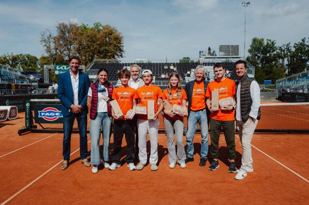 TENNIS - Davis Cup, AUT vs BEL VIENNA,AUSTRIA,18.SEP.26 - TENNIS - ITF Davis Cup, qualification round 2, Austria vs Belgium. Image shows participants.  GEPAxpictures xAlexanderxSolc