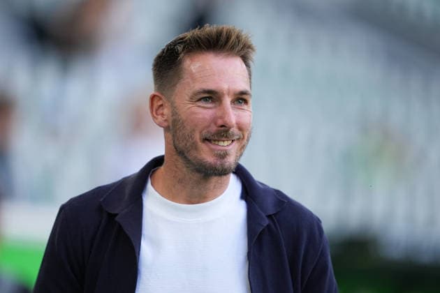 September 18, 2026, xydrx, Men s, Soccer, 2. Bundesliga, VfL Wolfsburg vs. SV Darmstadt 98, 2026–2027 Season, Volkswagen Arena Tobias Strobl, Head Coach of VfL Wolfsburg DFB regulations prohibit any use of photographs as image sequences and or quasi-video Copyright: HMBxMedia YannisxDreimann