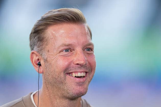 September 18, 2026, xydrx, Men s, Soccer, 2. Bundesliga, VfL Wolfsburg vs. SV Darmstadt 98, 2026–2027 season, Volkswagen Arena, Florian Kohfeldt, Head Coach of SV Darmstadt 98. DFB regulations prohibit any use of photographs as image sequences and or quasi-video. Copyright: HMBxMedia YannisxDreimann