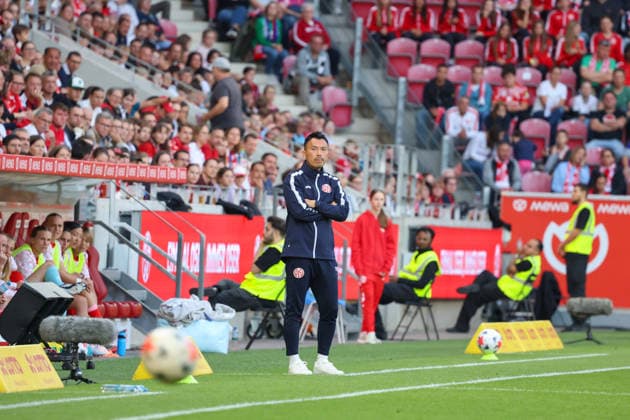 September 18, 2026, xusrbx, Soccer, Google Pixel, Women s Bundesliga, FSV Mainz 05 vs. Eintracht Frankfurt, Takashi Yamashita, Head Coach of FSV Mainz 05, Mainz