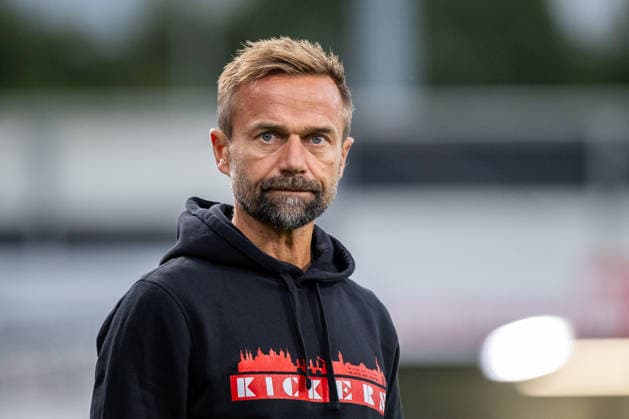 Michael Schiele, FC Würzburger Kickers, Head Coach (GER), SC Verl vs. FC Würzburger Kickers, Soccer, 3rd Division, Matchday 7, 2026–2027 Season, September 18, 2026 DFL regulations prohibit the use of photographs as image sequences and or quasi-video GER, SC Verl vs. FC Würzburg Kickers, Soccer, 3rd Division, Matchday 7, 2026–2027 Season, September 18, 2026, Verl Copyright: xEibner-Pressefoto JanxRollingerx EP_JSK