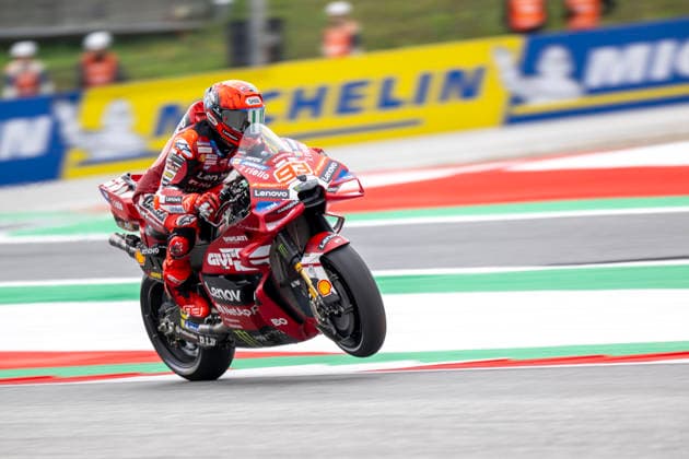 MOTO - MOTO GP - AUSTRIA GRAND PRIX 2026 93 MARQUEZ Marc (spa), Ducati Lenovo Team, Ducati Desmosedici GP26, action during the 2026 MotoGP Qatar Grand Prix of Austria, on the Red Bull Ring, from September 18 to 20, 2026 in Austria, Spielberg - SpielbergAustria  Copyright: xGIGIxSOLDANOx