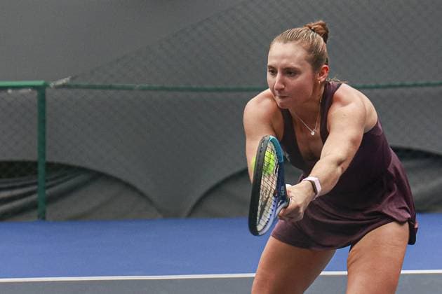 RECORD DATE NOT STATED Mary Stoiana defeats Dominika Salkova in the Round of 16 of the SP Open. Sao Paulo (SP), 09 17 2026 Tennis SP Open American tennis player Mary Stoiana defeated Czech player Dominika Salkova in two sets, with scores of 7 6 (7-5) and 6 1, this Thursday (17), in the round of 16 of the SP Open, at Villa-Lobos Park, in Sao Paulo.(Foto: Leco Viana Thenews2 imago images) SPO  Copyright: xLecoxVianax