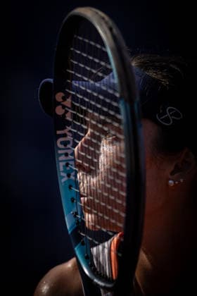 BBVA Open Internacional of Valencia Quarter Final Alicia Herrero Linana from Spain against Irene Burillo from Spain in action during the BBVA Open Internacional of Valencia Quarter Final at Sporting Tennis Valencia, (Valencia ) on September 18, 2026. Copyright: xVicentexVidalxFernandezx