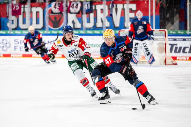 September 18, 2026 Ice Hockey Season 2026–2027 Penny DEL Nuremberg Ice Tigers Icetigers Augsburg Panthers Augsburg ThHa xthxhax DJ Busdeker 14, Augsburg Panthers, AEV Owen Headrick 47, Nuremberg Ice Tigers, NIT