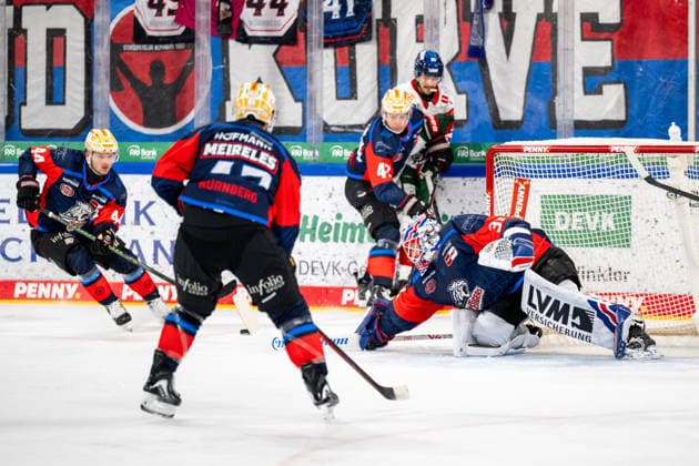 Niklas Treutle, 31, Nuremberg Ice Tigers (NIT), Nuremberg Ice Tigers vs. Augsburg Panthers, Ice Hockey, Penny DEL, Matchday 1, September 18, 2026, Nuremberg Ice Tigers vs. Augsburg Panthers, Ice Hockey, Penny DEL, Matchday 1, September 18, 2026 Copyright: xEibner-Pressefoto ThomasxHahnx EP_NIT