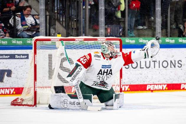 Tobias Ancicka, 45, Augsburger Panther, AEV, Nuremberg Ice Tigers vs. Augsburger Panther, Ice Hockey, Penny DEL, Matchday 1, September 18, 2026, Nuremberg Ice Tigers vs. Augsburg Panthers, Ice Hockey, Penny DEL, Matchday 1, September 18, 2026 Copyright: xEibner-Pressefoto ThomasxHahnx EP_NIT