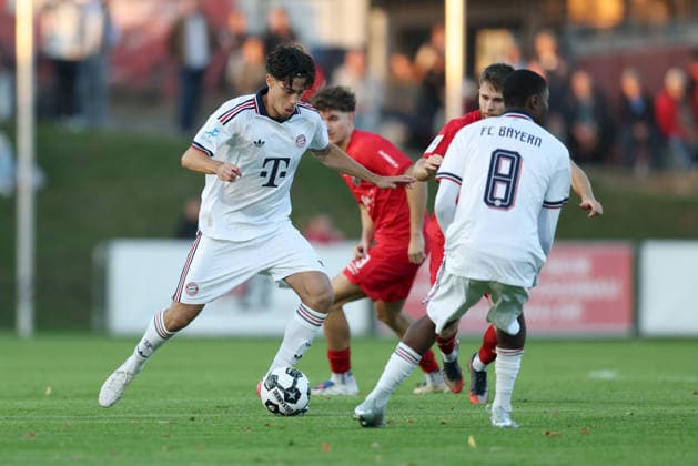September 18, 2026, Men s Soccer, 2026–2027 Season, Bavarian Regional League, Matchday 10: TSV Aubstadt vs. FC Bayern Munich II, David Michael Santos Daiber 6, FC Bayern Munich II, Sulzfeld Schulstadion, Aubstadt, NGN Arena, Bavaria, Germany