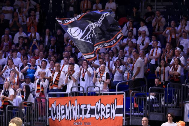 September 18, 2026, Germany, GER, DEU, Basketball, 1st Bundesliga, Day 1, 2026–2027 Season, Berlin, ALBA Berlin vs. Niners Chemnitz, Chemnitz Fans, nordphoto GmbH, Engler, Berlin, Uber Arena, Federal State of Germany Copyright: xNordphotox xEnglerx