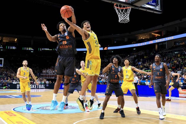 September 18, 2026, Germany, GER, DEU, Basketball, 1st Bundesliga, Day 1, 2026–2027 Season, Berlin, ALBA Berlin vs. Niners Chemnitz, JOE WIESKAMP (ALBA Berlin 11), URALD KING (Chemnitz 20), nordphoto GmbH, Engler Berlin Uber Arena, State of Germany Copyright: xNordphotox xEnglerx