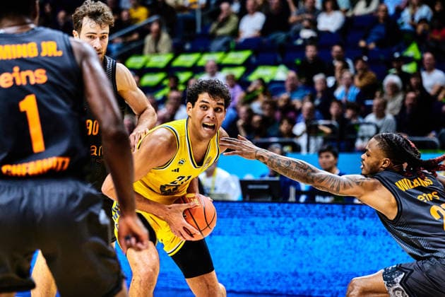 Brandon Angel ALBA BERLIN, 21, GER, ALBA Berlin vs. Chemnitz 99, Men s Basketball, easy Credit BBL, 2026–27 Season, Matchday 1, September 18, 2026, GER, ALBA Berlin vs. Chemnitz 99, Men s Basketball, easyCredit BBL, 2026–27 Season, Matchday 1, September 18, 2026, Berlin Copyright: xClaudiusxRauch,xEibner-Pressefotox xClaudiusxRauchx EP_CRH