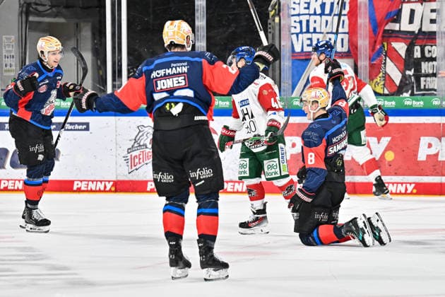 Penny DEL Nuremberg Ice Tigers vs. Augsburg Panthers, September 18, 2026 NUREMBERG, GERMANY September 18 The home team celebrates after Noah SAMANSKI scores the 1–1 goal for the Nuremberg Ice Tigers. Goal scorers rejoice during the Penny DEL match between the Nuremberg Ice Tigers and the Augsburg Panthers on Matchday 1 at the PSD Bank Nuremberg Arena Copyright: xBEAUTIFULxSPORTS Goldbergx
