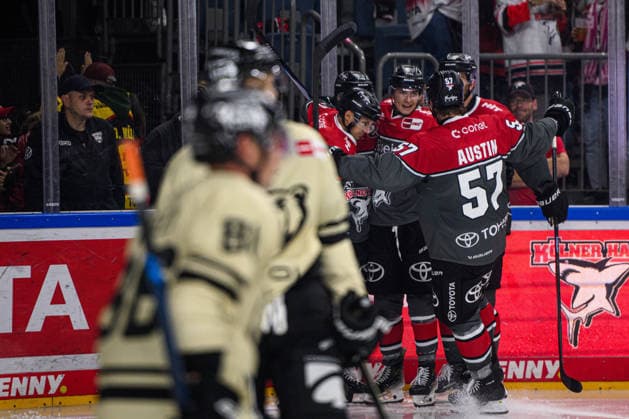 COLOGNE, GERMANY - 18 SEPTEMBER, 2026: - The PENNY DEL Ice hockey, Eishockey match Koelner Haie vs. Grizzlys Wolfsburg at LANXESS arena.  Copyright: xVitaliixKliuievx
