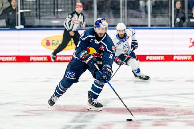 Tobias Rieder, EHC Red Bull Munich, 08 GER, EHC Red Bull Munich vs. Adler Mannheim, ice hockey, DEL, 2026–2027 season, Matchday 1, September 18, 2026. Photo: HMB Media, Heike Feiner Copyright: HMBxMedia HeikexFeiner