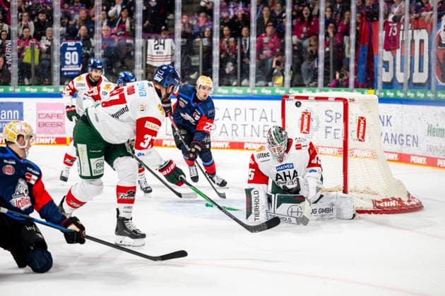 September 18, 2026 Ice Hockey Season 2026–2027 Penny DEL Nuremberg Ice Tigers Icetigers Augsburg Panthers Augsburg ThHa xthxhax Shot on goal by Noah Samanski 8, Nuremberg Ice Tigers, NIT Kyle Wood 37, Augsburg Panthers, AEV, Goal against Tobias Ancicka 45, Augsburg Panthers, AEV