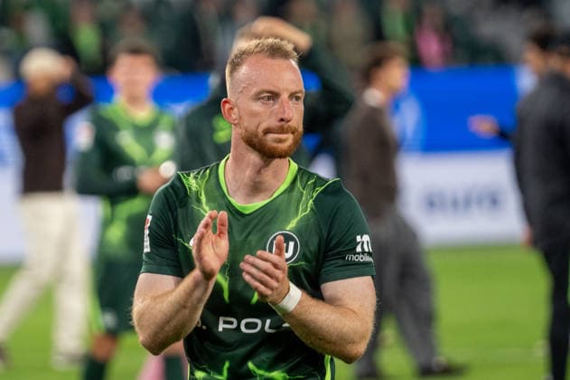 German Soccer 2. Bundesliga, Matchday 6, 2026–2027, VfL Wolfsburg vs. SV Darmstadt 98 on September 18, 2026, at the Volkswagen Arena in Wolfsburg; Maximilian Arnold (VfL Wolfsburg), age 27, after the final whistle Copyright: xSvenxHeidmannx