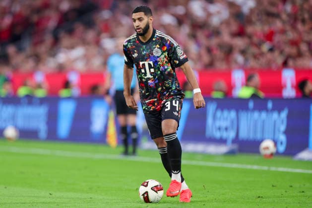 Ismael Saibari of FC Bayern Munich controls the ball during the Bundesliga match between FC Bayern Munich and 1. FC Union Berlin, Allianz Arena on September 18, 2026, in Munich, Germany. Photo by Marco Steinbrenner, DeFodi Images. Ismael Saibari of FC Bayern Munich controls the ball during the Bundesliga match between FC Bayern Munich and 1. FC Union Berlin at Allianz Arena on September 18, 2026 in Munich, Germany. Photo by Marco Steinbrenner, DeFodi Images. DFB and DFL regulations prohibit any use of photographs as image sequences and or quasi-video. Photo by Marco Steinbrenner, DeFodi Images.