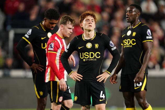 Premier League: Brentford v Chelsea Valentin Barco of Chelsea during the Premier League match Brentford vs Chelsea at GTECH Community Stadium, London, United Kingdom on 18 September 2026 (Photo by Harvey Murphy News Images) Copyright: xHarveyxMurphy NewsxImagesx