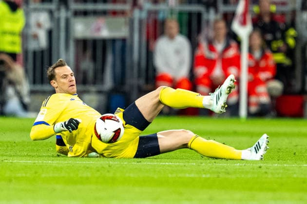 Manuel Neuer, 1. FC Bayern Munich, FC Bayern Munich vs. 1. FC Union Berlin, Bundesliga, Matchday 4, September 18, 2026. DFB regulations prohibit any use of photographs as image sequences and or quasi-video. Munich, Bayern, Germany Copyright: xkolbert-press UlrichxGamelx