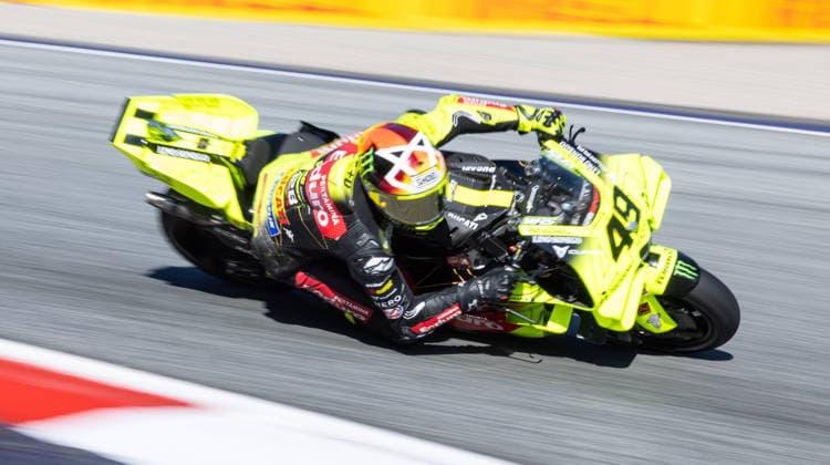 MOTORSPORTS - MotoGP, GP of Austria 2026 SPIELBERG,AUSTRIA,18.SEP.26 - MOTORSPORTS - MotoGP, Grand Prix of Austria, Red Bull Ring, practice. Image shows Fabio Di Giannantonio (ITA Pertamina Enduro VR46 Racing Team).  GEPAxpictures xHaraldxSteiner