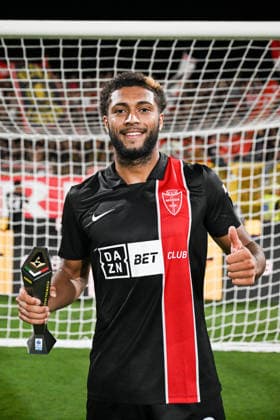 Gustavo Varela of AC Monza celebrating after victory MVP the Serie A soccer match between AC Monza and Sassuolo FC the Brianteo Stadium in Monza, north Italy - September 18, 2026. - Soccer.  Copyright: xTizianoxBallabio LaPressex