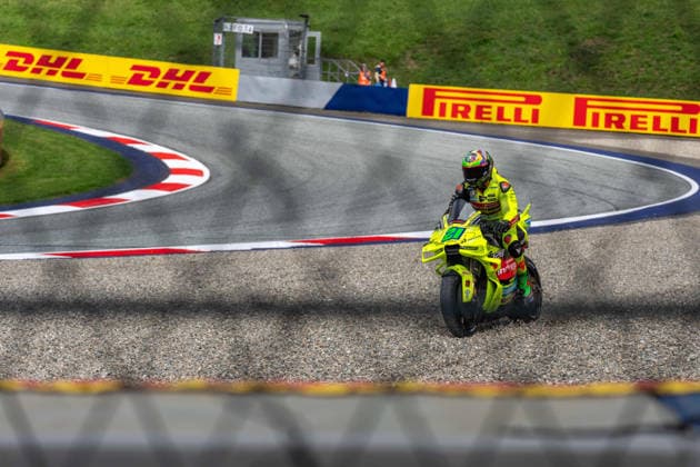 SPIELBERG, AUSTRIA - SEPTEMBER 18: Franco Morbidelli aus Italien fährt für das Pertamina Enduro VR46 Racing Team während des MotoGP Austrian Grand Prix 2026 - PracticeFrancesco Bagnaia aus Italien fährt für das Ducati Lenovo Teamam RED BULL RING am September 18, 2026 in Spielberg, AUSTRIA, STYRIA. SPIELBERG, AUSTRIA - SEPTEMBER 18: Franco Morbidelli of Italy rides for the Pertamina Enduro VR46 Racing Team during the MotoGP Austrian Grand Prix 2026 - Practice at the RED BULL RING on September 18, 2026 in Spielberg, AUSTRIA, STYRIA. Copyright: xIBEX.agencyx xKlausxPressbergerx
