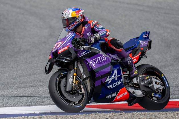 SPIELBERG, AUSTRIA - SEPTEMBER 18: Toprak RazgatlÄ±oÄülu aus der Türkei fährt für das Prima Pramac Yamaha MotoGP Team während des MotoGP Austrian Grand Prix 2026 - PracticeFrancesco Bagnaia aus Italien fährt für das Ducati Lenovo Teamam RED BULL RING am September 18, 2026 in Spielberg, AUSTRIA, STYRIA. SPIELBERG, AUSTRIA - SEPTEMBER 18: Toprak RazgatlÄ±oÄülu of Turkey rides for the Prima Pramac Yamaha MotoGP Team during the MotoGP Austrian Grand Prix 2026 - Practice at the RED BULL RING on September 18, 2026 in Spielberg, AUSTRIA, STYRIA. Copyright: xIBEX.agencyx xKlausxPressbergerx