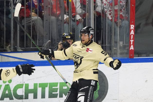 Cologne, DEL, 2026–2027 season, Kölner Haie vs. Grizzlys Wolfsburg, September 18, 2026, Lanxess Arena, Cologne, Tyler Gaudet, Grizzlys Wolfsburg,
