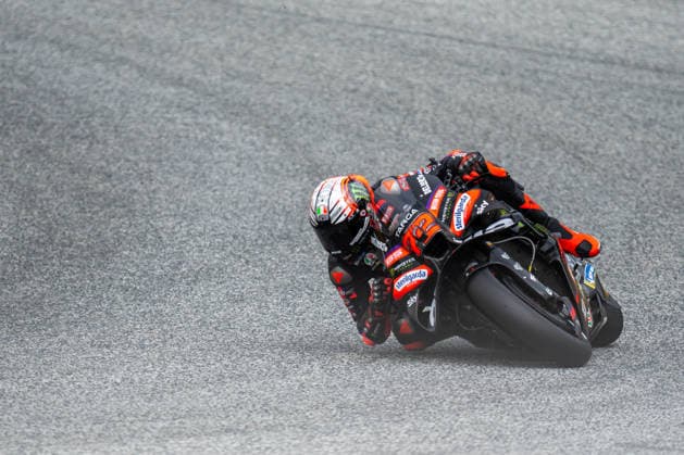 SPIELBERG, AUSTRIA - SEPTEMBER 18: Marco Bezzecchi aus Italien fährt für das Aprilia Racing Team während des MotoGP Großer Preis von Österreich 2026 - erstes Training am RED BULL RING am September 18, 2026 in Spielberg, AUSTRIA, STYRIA. SPIELBERG, AUSTRIA - SEPTEMBER 18: Marco Bezzecchi of Italy rides for the Aprilia Racing Team during the MotoGP Austrian Grand Prix 2026 - First Practice at the RED BULL RING on September 18, 2026 in Spielberg, AUSTRIA, STYRIA. Copyright: xIBEX.agencyx xKlausxPressbergerx