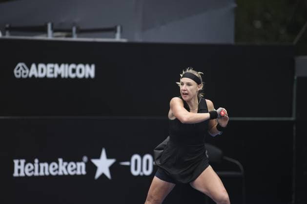 RECORD DATE NOT STATED Anna Blinkova defeats Alina Charaeva and advances to the SP Open semifinals. Sao Paulo (SP), 09 18 2026 Tennis SP Open Russian Anna Blinkova defeated Armenian Alina Charaeva in two sets, with scores of 6 4 and 7 5, this Friday (18), in the quarterfinals of the SP Open, at Parque Villa-Lobos, in Sao Paulo.(Foto: Leco Viana Thenews2 imago images) SPO  Copyright: xLecoxVianax