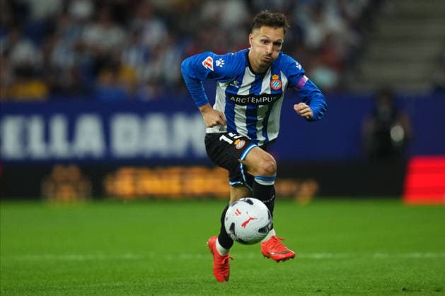 ESP: RCD Espanyol - Elche CF. La Liga EA Sports. Matchday 7 Bryan Zaragoza of RCD Espanyol during the La Liga EA Sports match between RCD Espanyol and Elche CF played at RCDE Stadium on September 18, 2026 in Barcelona, Spain. kpng Copyright: xBaguxBlancox xPRESSINPHOTOx PS_2627_ESP_ELC_634