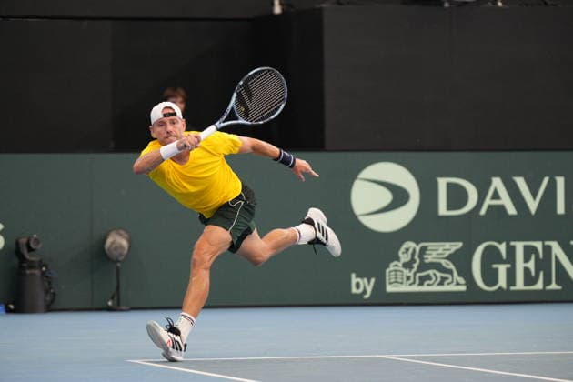 Tennis Davis Cup Australia vs Poland Pat Rafter Arena 19 September 2026 Brisbane Tennyson Queensland Australia Copyright: xMichaelxGlassx Davis Cup - Australia vs Poland0111