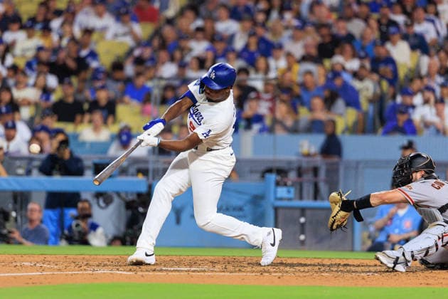 Baseball, MLB, Los Angeles Dodgers v San Francisco Giants