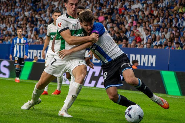 RCD Espanyol v Elche CF, Stage Front Stadium, CornellÃ de Llobregat, September 18, 2026, Spain - Matchday 7 - LaLiga EA Sports javi hernandez of RCD Espanyol during the LaLiga EA Sports matchday 7 fixture between RCD Espanyol and Elche CF at Stage Front Stadium on September 18, 2026, in CornellÃ de Llobregat, Spain., Credit: 2026 Ãvan Sanchez Jimenez Ivan Sanchez Avalon  Copyright: x x2026xÃvanxSanchezxJimenezx xIvanxSanchezx xAvalonx 1136206535