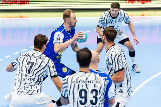 September 18, 2026, GER, Handball, Men, 2026–2027 Season, Opel 1st Division, Matchday 5, ThSV Eisenach vs. THW Kiel, Dominik Solak (ThSV Eisenach), 30 99817 Eisenach, Werner Assmann Hall, Am Sportpark, Thuringia, Germany